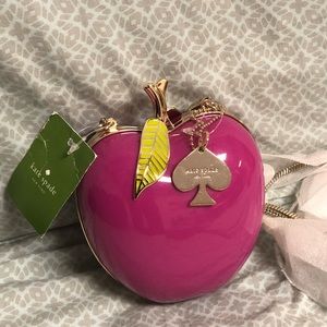 Kate Spade Resin Apple clutch